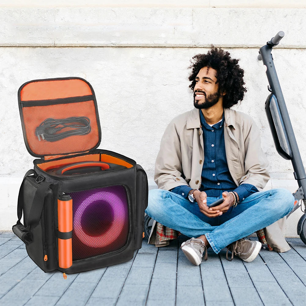 Portable Storage Bag For JBL Partybox Encore 2 Essential Wireless Speaker Accessories Travel Carrying Case Dust Protective Cover
