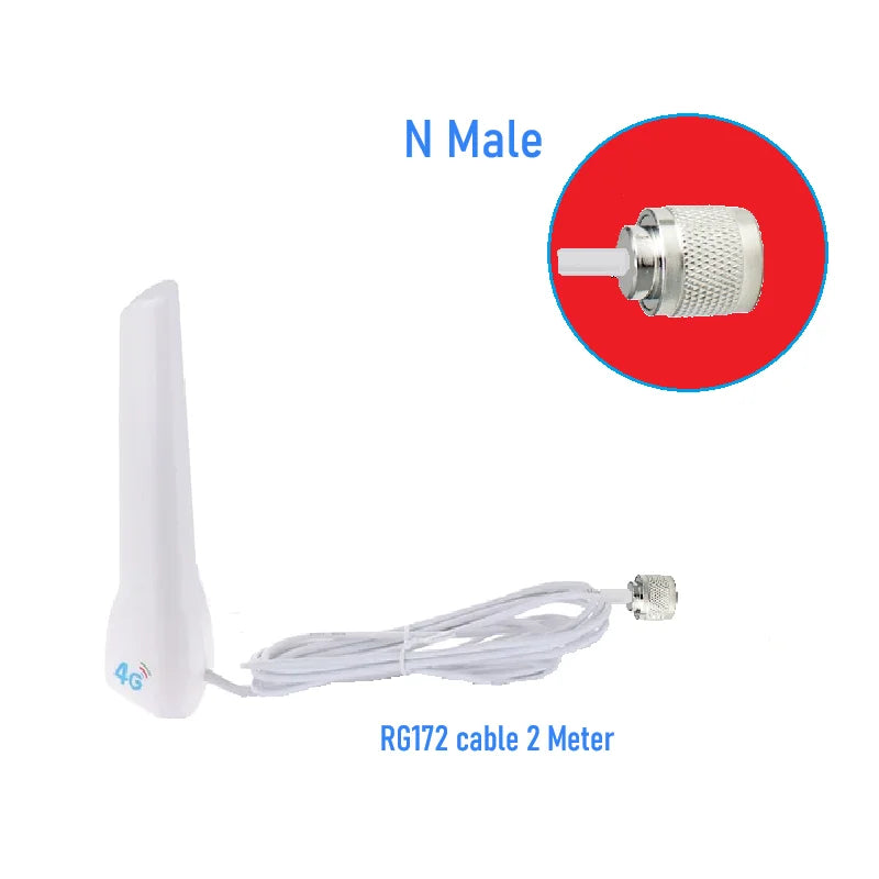 Indoor Cellular Mobile Cellphone Signal Panel Ceiling Whip 5G 4G 3G Splitter Antenna for Router Amplifier Booster Repeater AP
