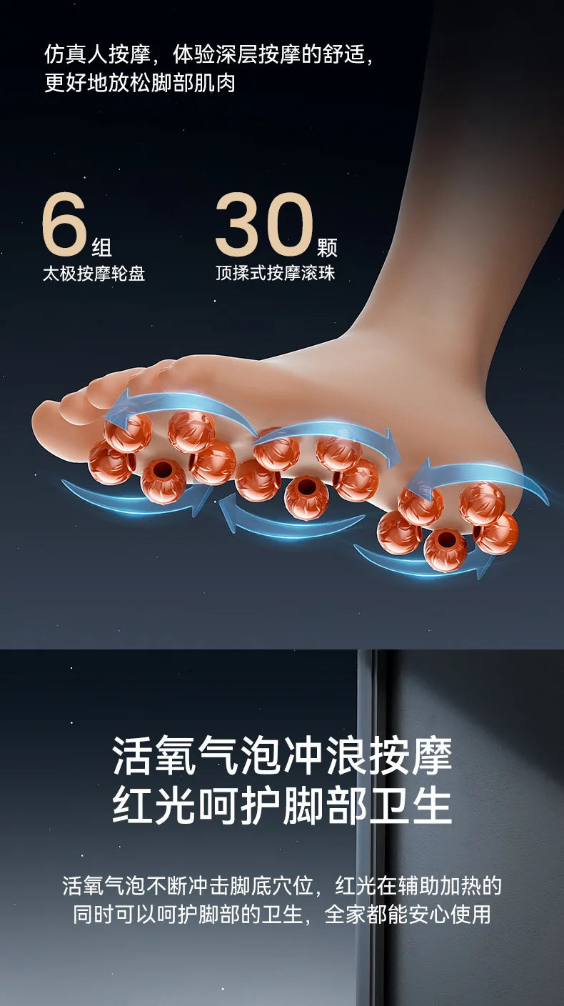 Electric foot bath tub, foot soaking tub, constant temperature heating, household automatic  washing tub,  bath device