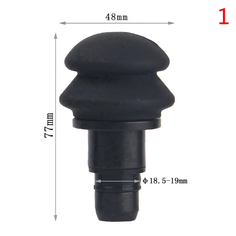 1pc/1set Replacement Heads For Massage Gun Muscle Stimulator Body Relaxation Shaping Exercising Fascia Gun Massager HeadPistool