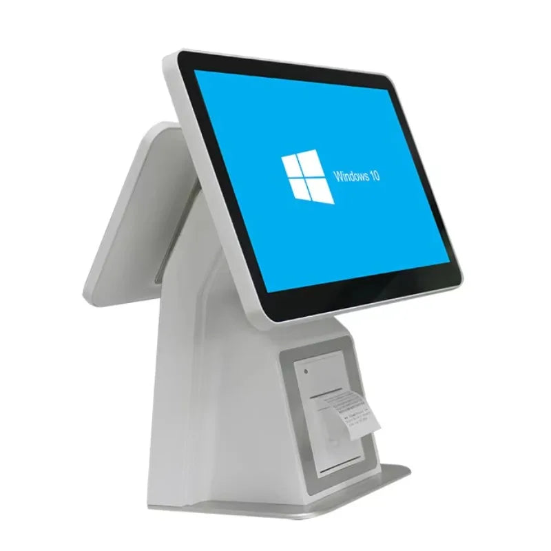 2026 High Quality 15.6" Dual Touch Screen Cash Register All In One POS System