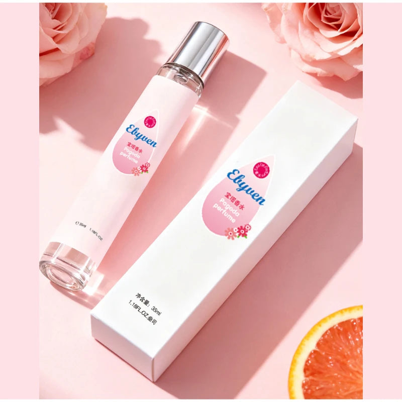 Floral Unisex Fragrance High-end Baby Milk Scented Pagoda-shaped Eau De Toilette Fresh Vanilla Lavender Deodorizing Body Spray
