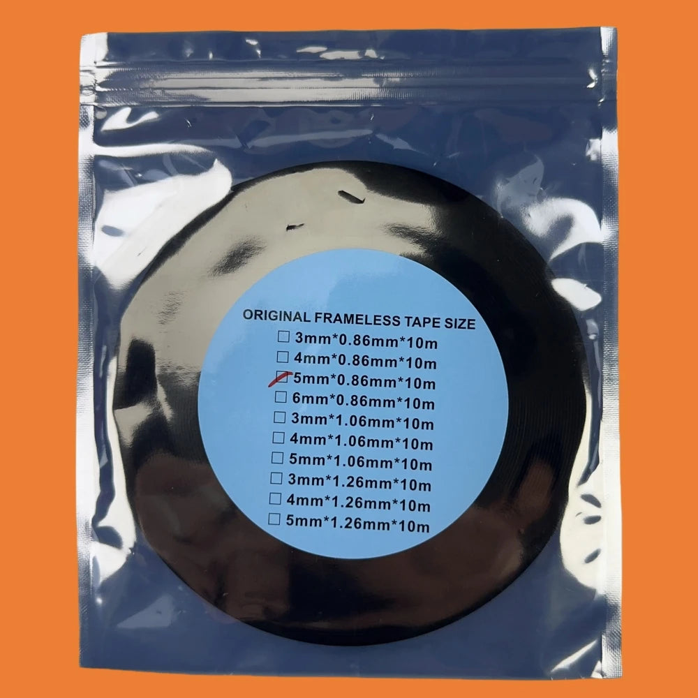 10M 3mm 4mm 5mm 6mm Double Sided Sticky Foam Tape Adhesive LCD Screen Frameless For TV Borderless Curved Display Sealing