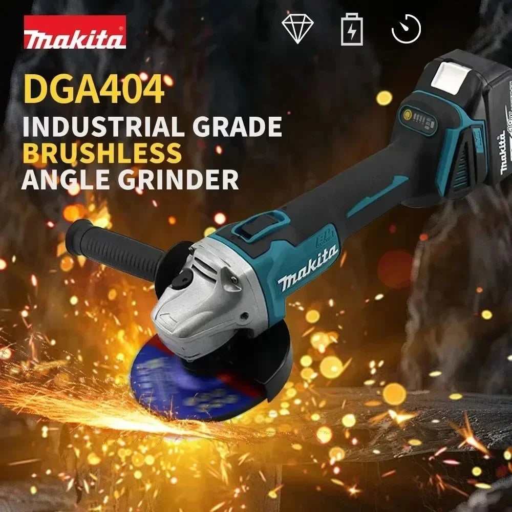 Makita  For Makita Battery Brushless Electric Impact Hammer Drill Angle Grinder Electric Circular Saw Combo Kits Power Tool