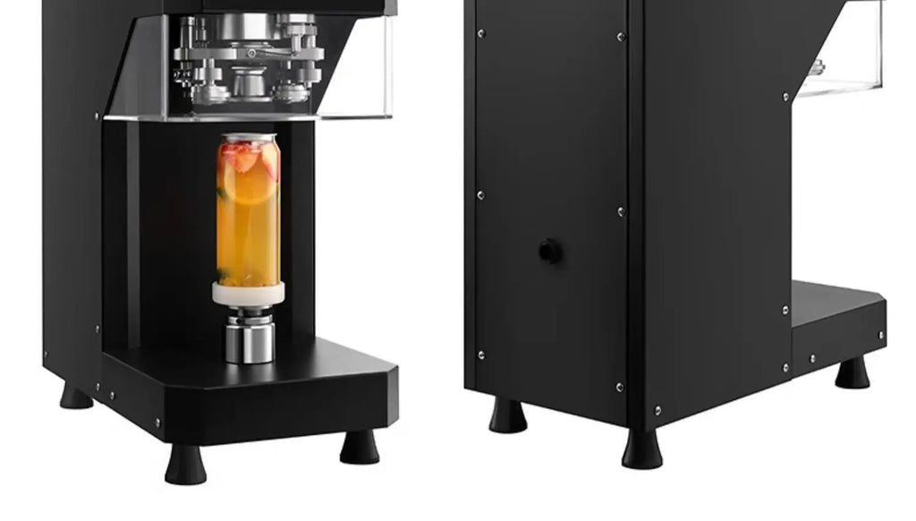 can sealing machine, milk tea automatic commercial plastic can beverage can sealing machine, beverage cup sealing machine