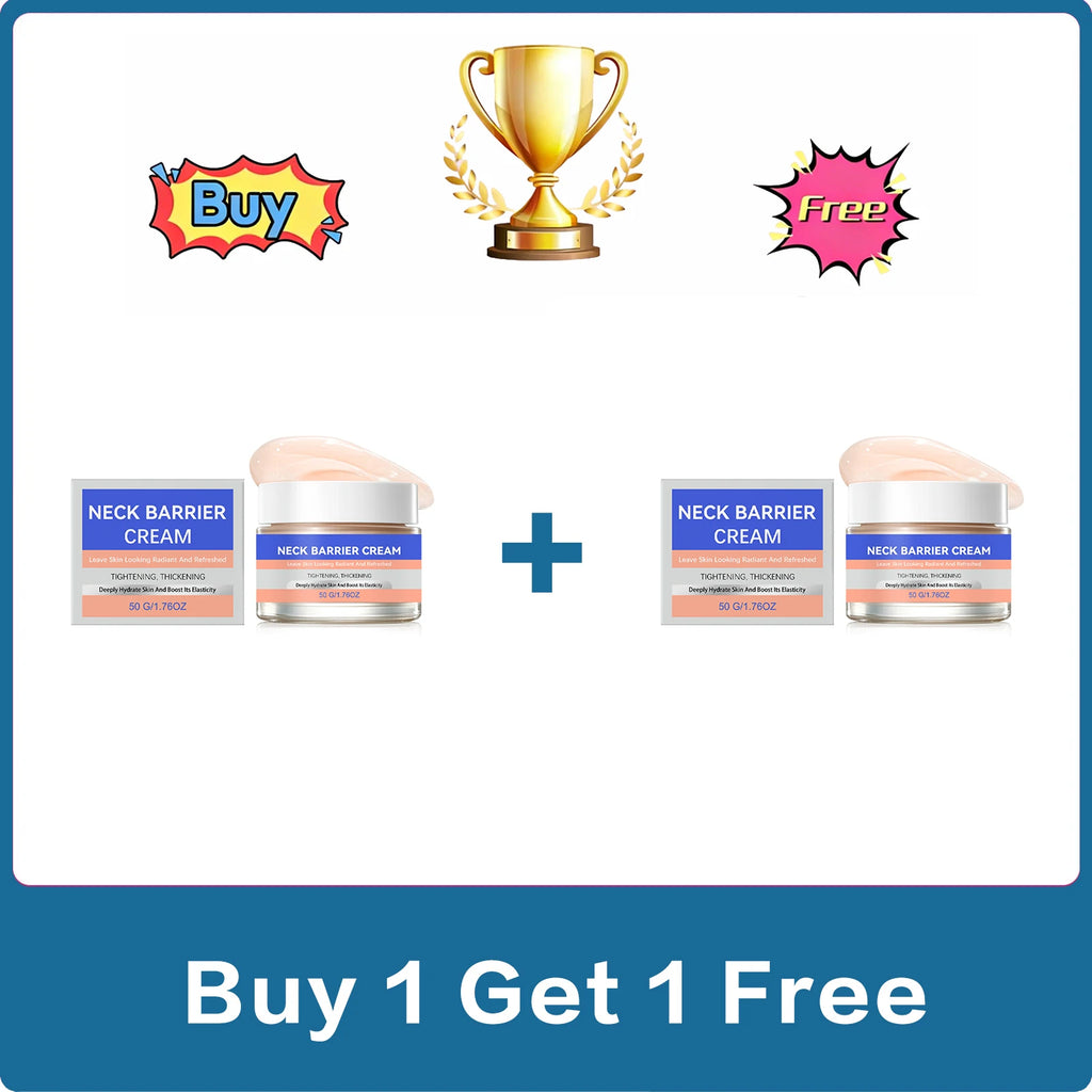 Neck Firming Massage Cream Deep Moisturizing Neck Lines Smoothing Skin Tightening Gentle Hydrating Soft Smooth Daily Neck Care