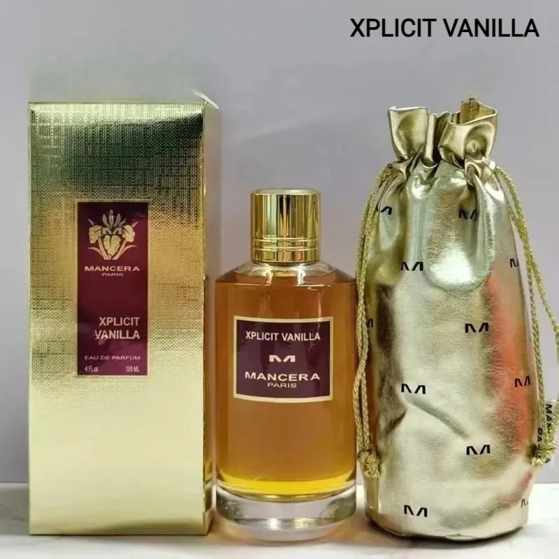 120ml MANCERA Perfume Man Luxury Cologne Fragrance Gourmand Floral Oriental Scent Long Lasting Refined Alluring Sophisticated