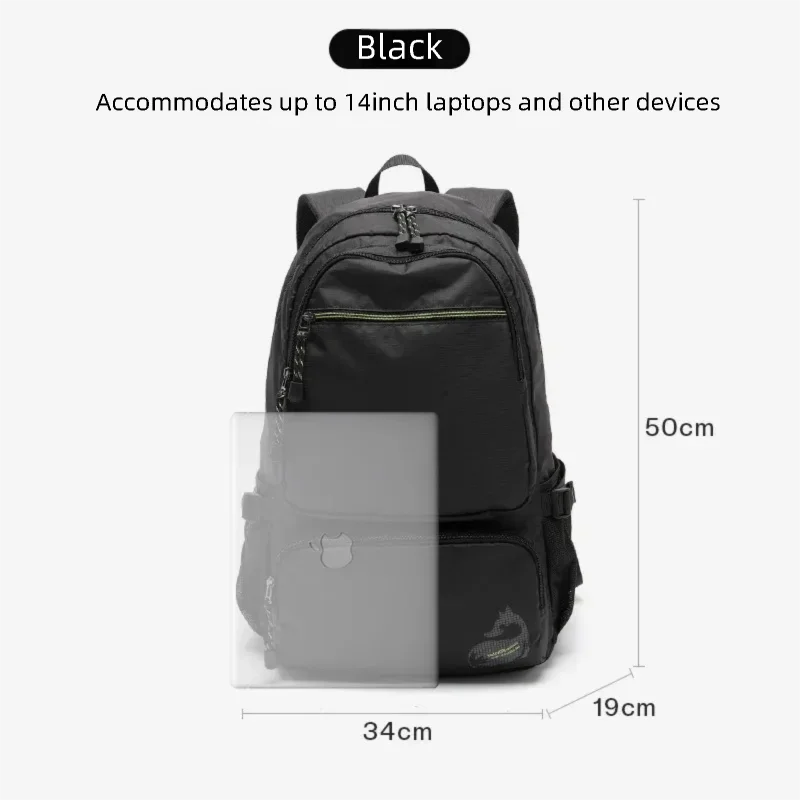 FOUVOR Large Capacity Women Travel Backpacks Waterproof Lightweight Sports Outdoor Student Laptop Bag 3033-01 3033-02 3033-05