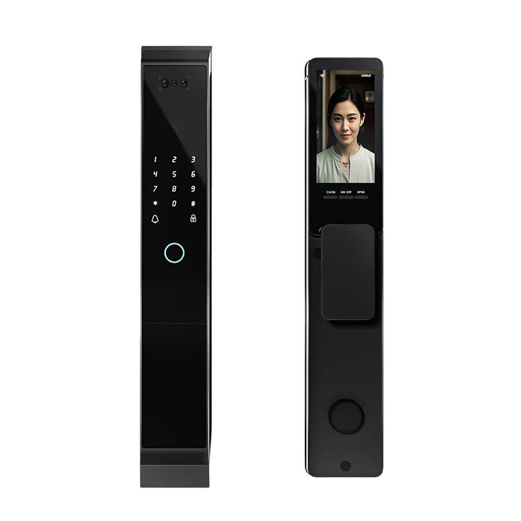 WiFi Facial Recognition Video Intercom Fingerprint Door Lock Fully Automatic Anti-theft TTlock 3D Face Smart Locks