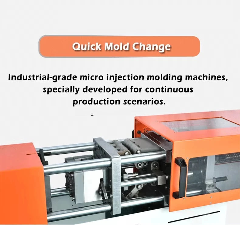 Desktop Small Injection Molding Machine Plastic Plastic Making Machines for Plastic Parts Injection Molding 15-25-35-50-60g OME