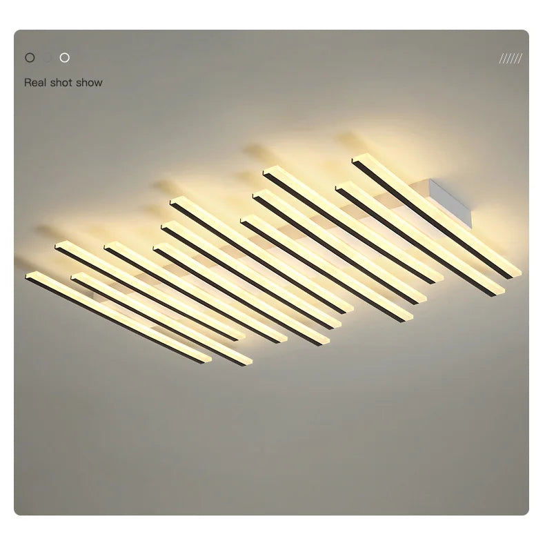 Modern Living Room Lamps Ceiling Light Interior Decoration for Home House LED Lamps for Bedrooms Linear Ceiling Light Home Lamp