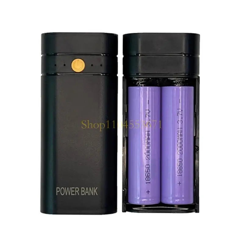 Best Seller DIY 2x18650 Battery Case With Indicator Power Bank Shell Charger-Box Accessories Removable Back Cover