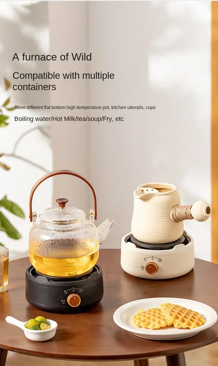 EU/US/UK New Electric Cookware Heating Base 500W Electric Heater Coffee Stove Home Manual Adjustable Temperature Cooking Heater