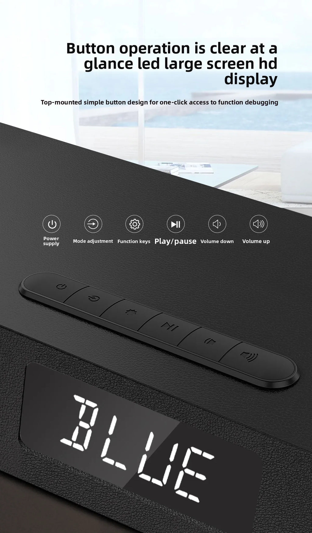 Shunjiayu 2026 HiFi Wireless Subwoofer Wood Enclosure For Home Theater Audio System 5.1 Channels 6 Speakers High Power