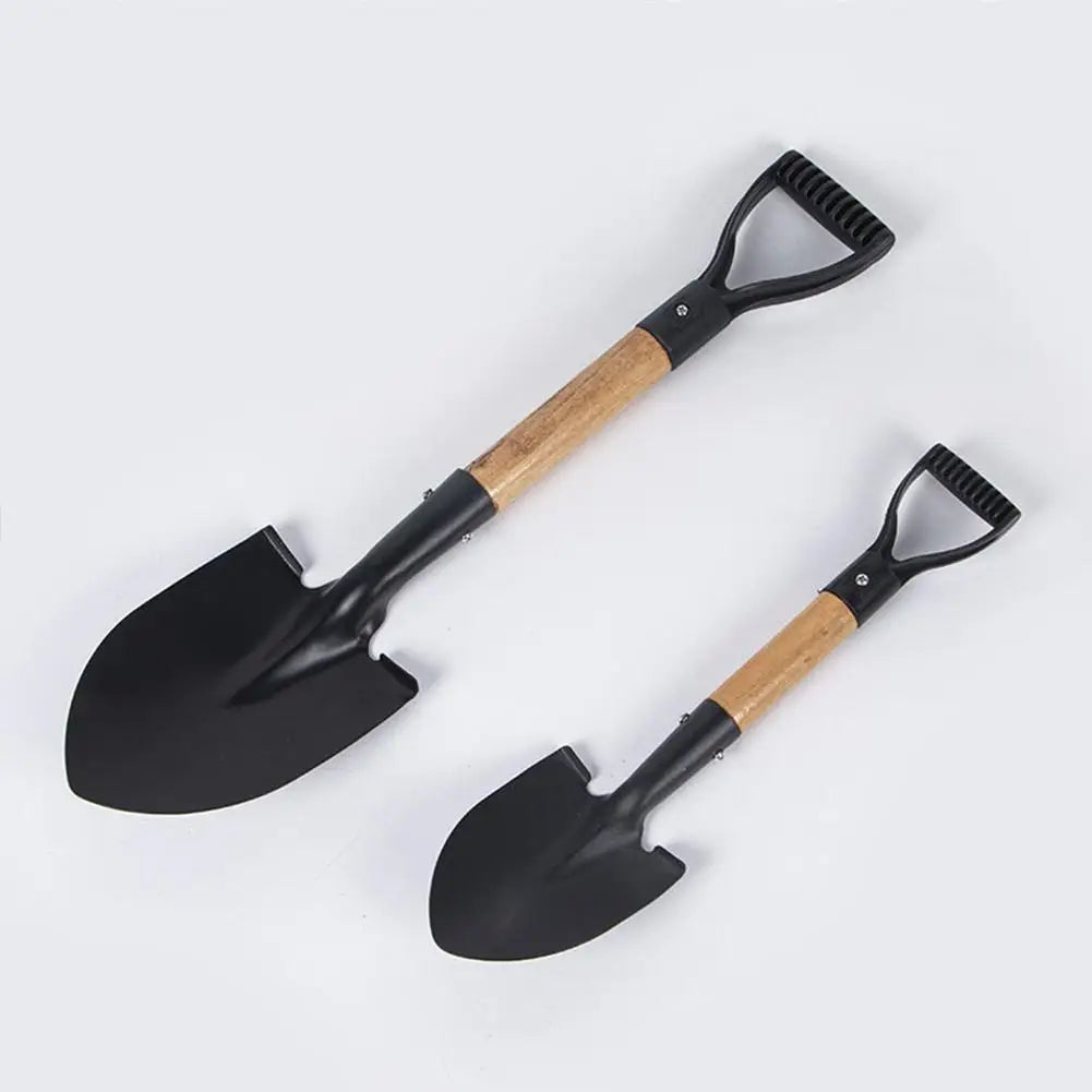 36/50.5cm Digging Shovel Manganese Steel Shovels Kids Trowel Waterproof Rustproof Garden Scoop for Outdoor Beach Camping