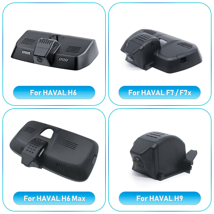 Plug and Play Dash Cam Car DVR UHD Video Recorder Camera For HAVAL H6 H7 F7 F7x H9 H3 DARGO Jolion GWM POER 4K Dashcam USB Port