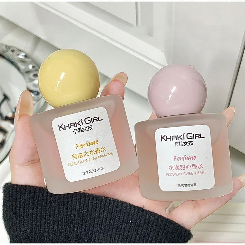 Girl Women Perfume Flowery Scent Long Lasting Light Fragrance Eau De Toilette Portable Ladies Perfume For Dating Daily Gift