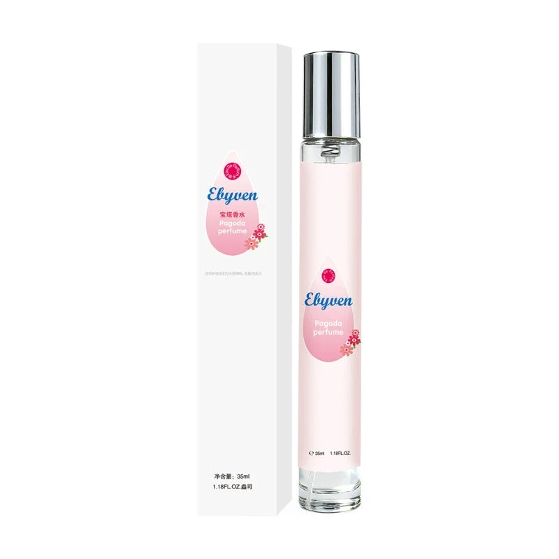 Floral Unisex Fragrance High-end Baby Milk Scented Pagoda-shaped Eau De Toilette Fresh Vanilla Lavender Deodorizing Body Spray