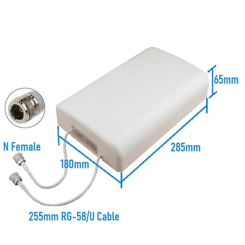 High Gain 3G 4G LTE Panel Directional Router Antenna Indoor Outdoor Long Range with TS9 CRC9 SMA for Router CPS AP Booster