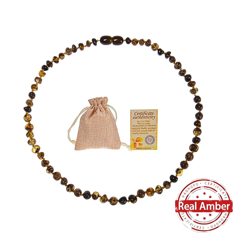 Fashion Women Natural Baltic Amber Bracelet/Necklace Original Handmade Amber Jewelry Gift Accessories Wholesale