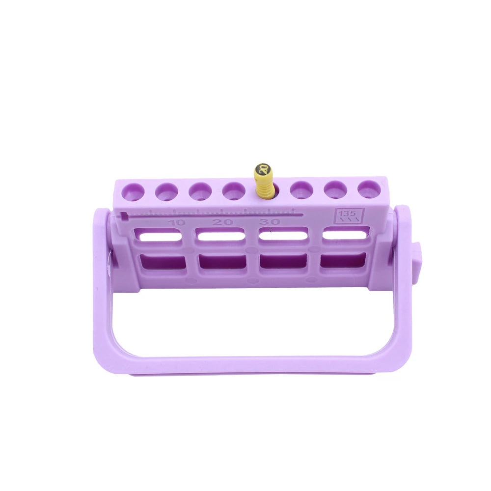 PIORPOY 8/16 Holes Dental Endo Root Canal File Holder Dispenser Block For Dentistry Files Drills Organizer Dentist Instruments