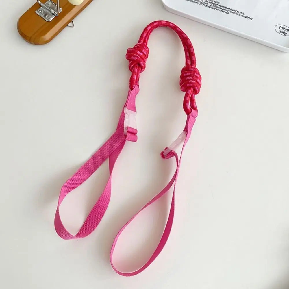 Accessories Adjustable Nylon Strap Detachable Round Rope Shoulder Bag Strap Replacement Purse Handle Women