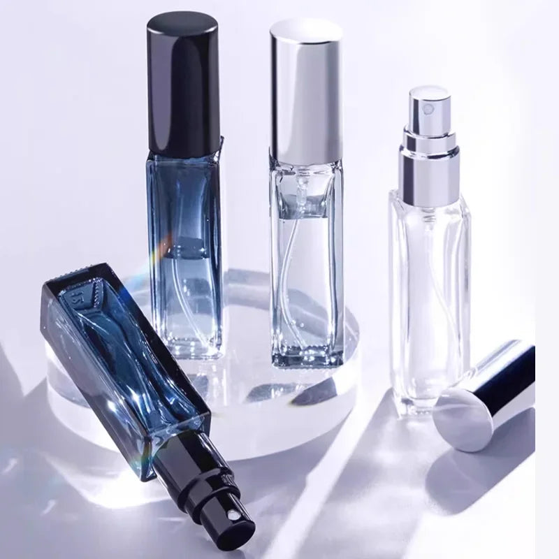 3PCS 10ml 20ml Perfume Spray Bottle Empty Glass Atomizer Travel Cosmetic Bottl Sample Vials Refillable Drop Shipping Wholesale