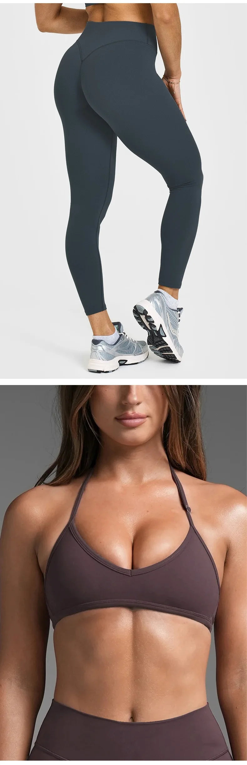2PCS Women Yoga Set Solid Color Beautiful Back Hanging Neck Bra with Chest Pad Quick-Dry Fitness Running Shorts Yoga Set