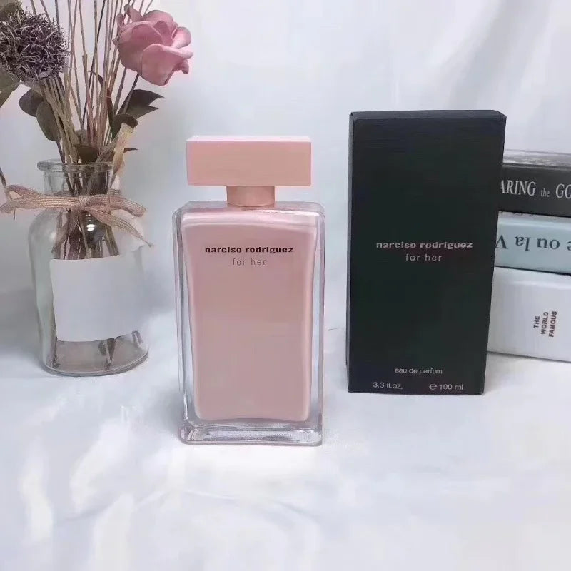 Classic Perfume Series Women's Rose Red Pure Musk Powder White Fatty Perfume Women Eau De Parfum Mujer Fragrance  Avon Perfume