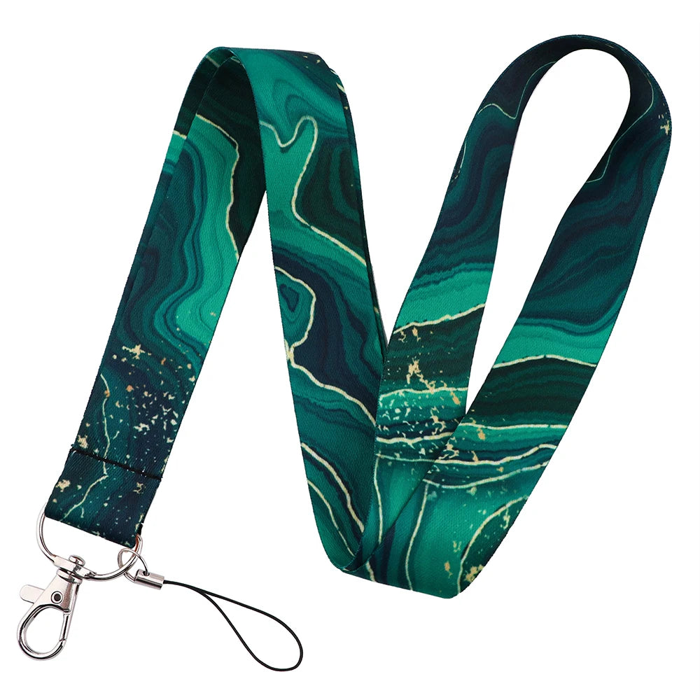 100 Designs Cute Art Lanyard for Keys Chain Badge Holder ID Credit Card Pass Hang Rope Lariat Mobile Phone Charm Accessories