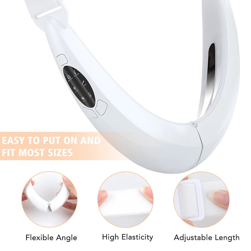 Face Lifting Device Red Light Skin Rejuvenation V Face Massager Double Chin Lift Up with Remote Control Facial Beauty