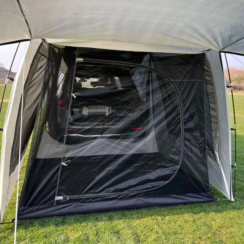 Multi-Person Car Rear Extension Tent for Self-Driving Travel Camping Barbecue Rainproof And Sunshade Waterproof SUV Trunk Tent