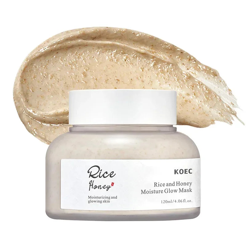 Korean Brand Rice And Honey Skincare Set For Women Oil Control Lifts, Firms, Effective Lightening Skin Care Face Cream Essence