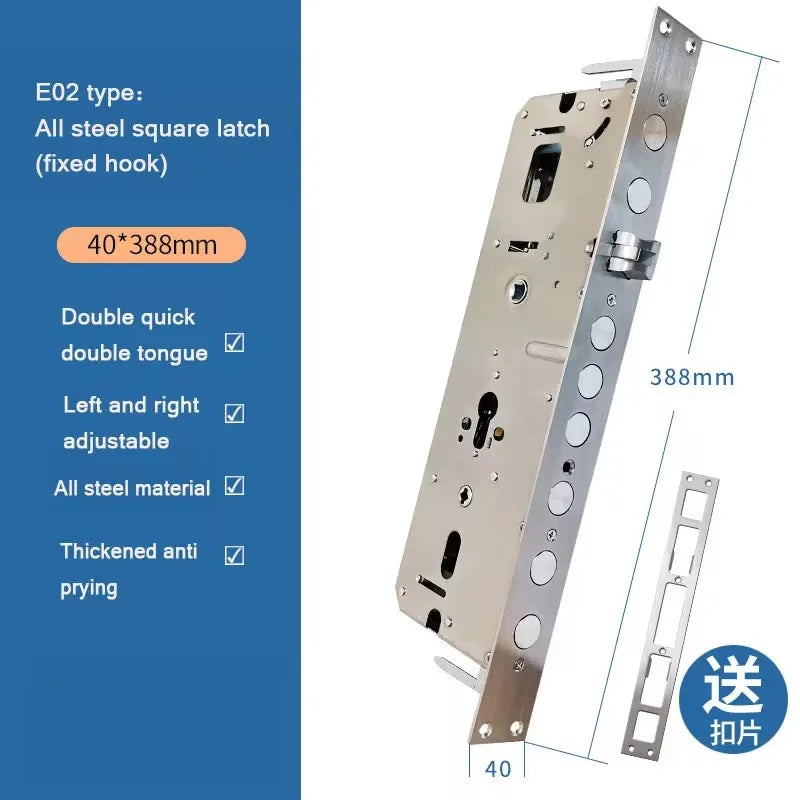 Stainless Steel Security Door Lock Body Smart Fingerprint Lock Body For Anti-theft  And 6068 Fingerprint Lock Body Accessories