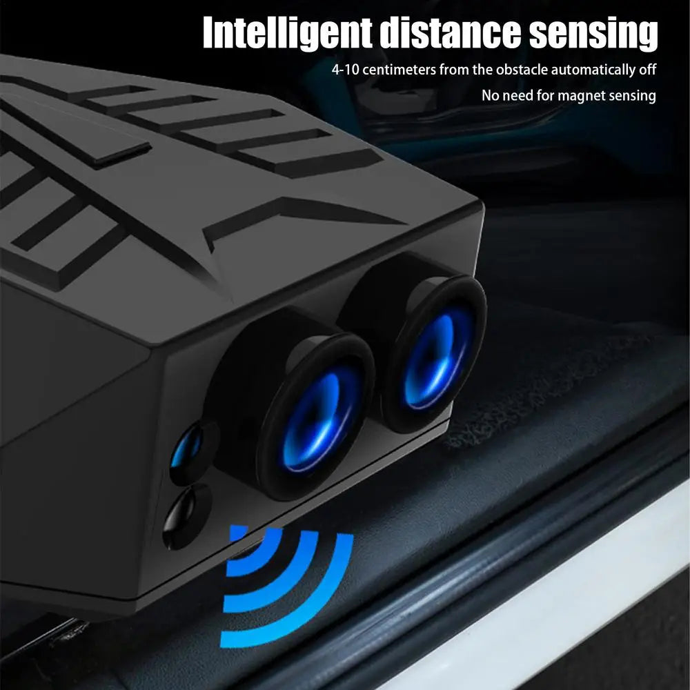 Car Door Light Projector Animated Dynamic Car Welcome Courtesy Ghost Shadow Lamp Wireless Sensor Car Door Puddle Lights For
