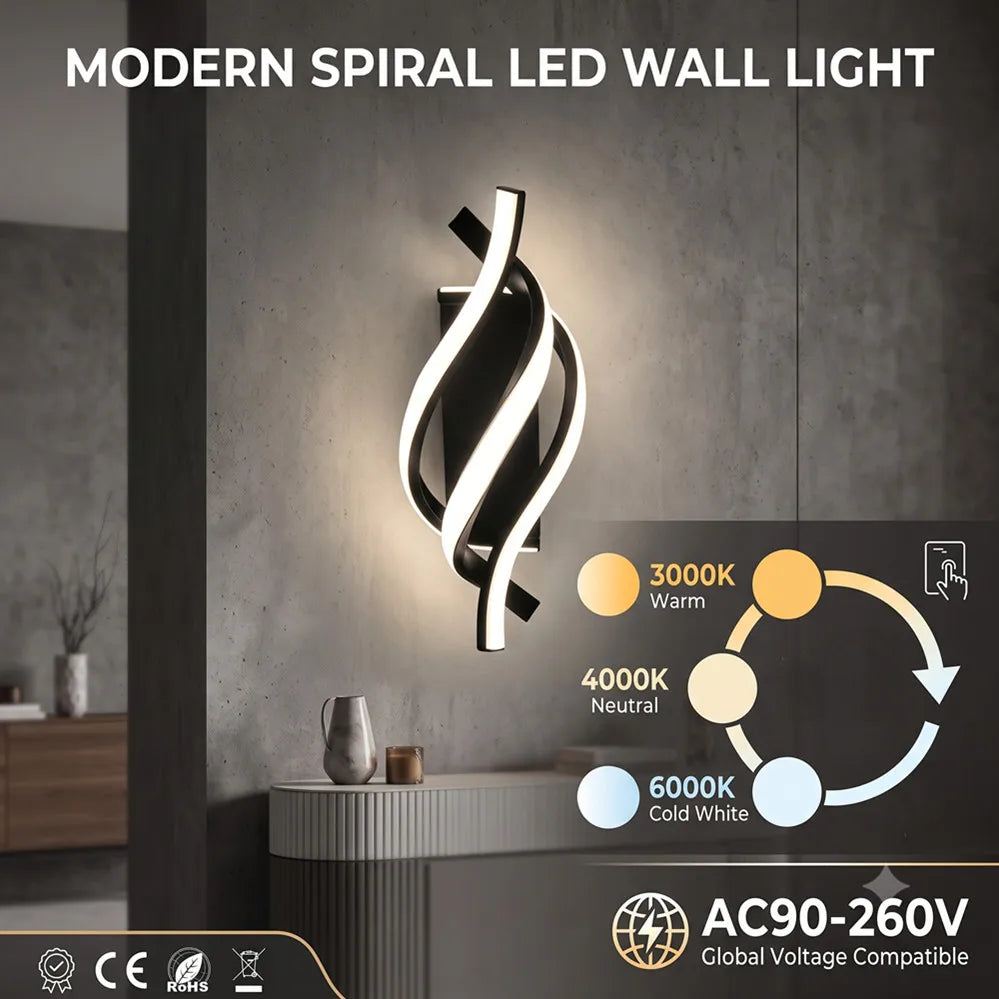 Modern LED Wall Lamp Home Line Decoration Wall Lamp Living Room Background Wall Bedroom Headboard Lighting Indoor lighting