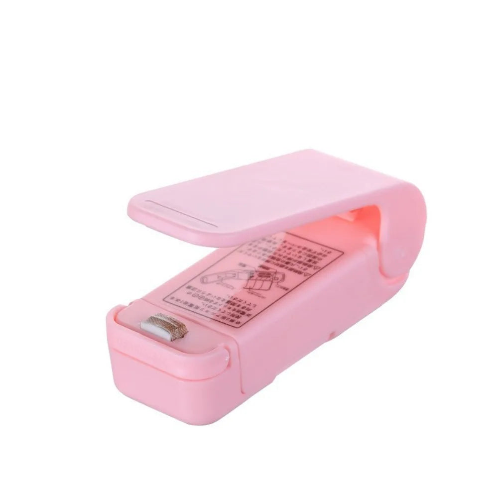Mini Hea Bag Seal Machine Package Sealer Bags Thermal Plastic Food Bag