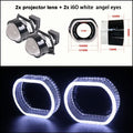 SANVI 3.0 Bi LED Lenses for Headlights Ice Lense Auto LED Projector Headlight Hella G5 3R Projector 110W Car Light Retrofit