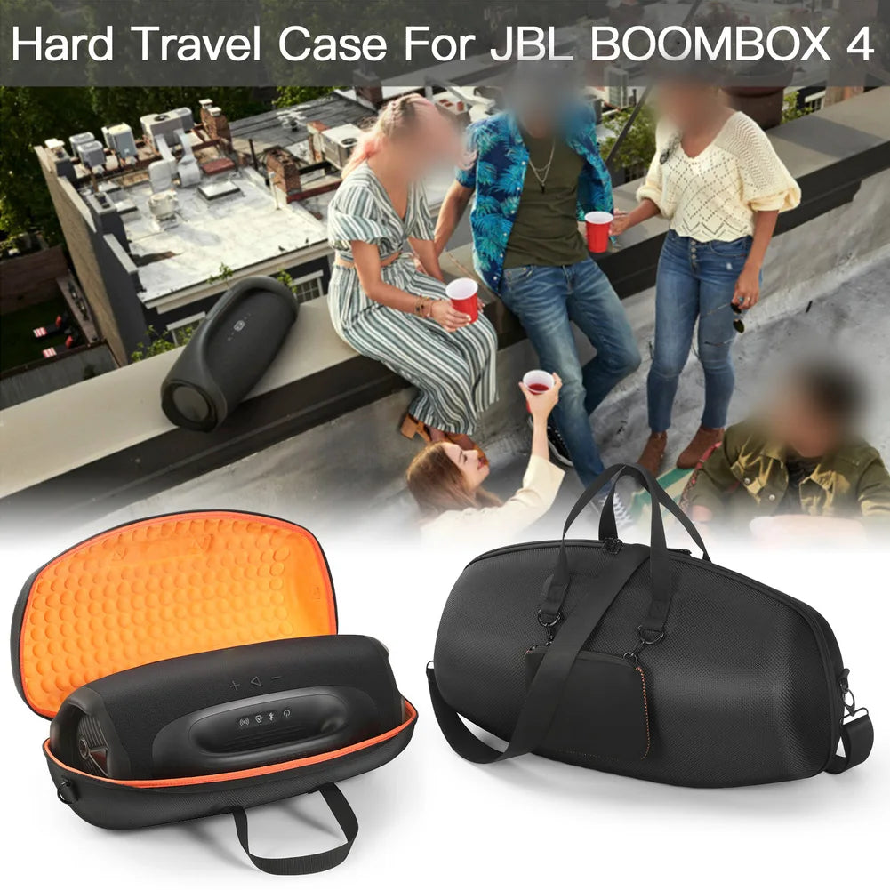 Speaker Carrying Cases Cover For JBL Boombox4 Portable Speaker Travel Protect Cover Storage Case With Removable Shoulder Strap
