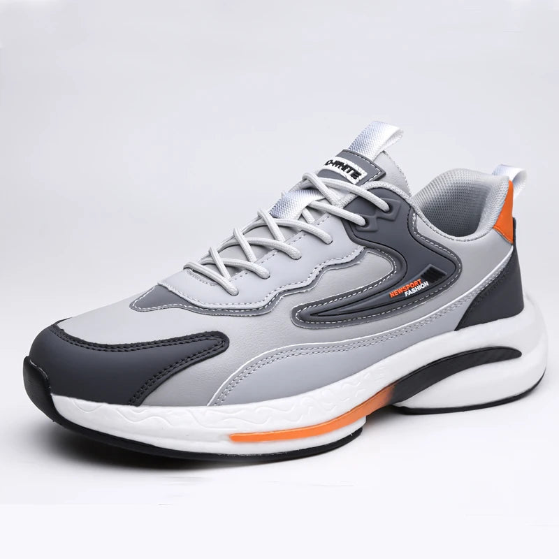 Men's Sports Shoes, Men's 2026 New Spring Casual Breathable Running Shoes, Men's Thick-Soled Dad Shoes