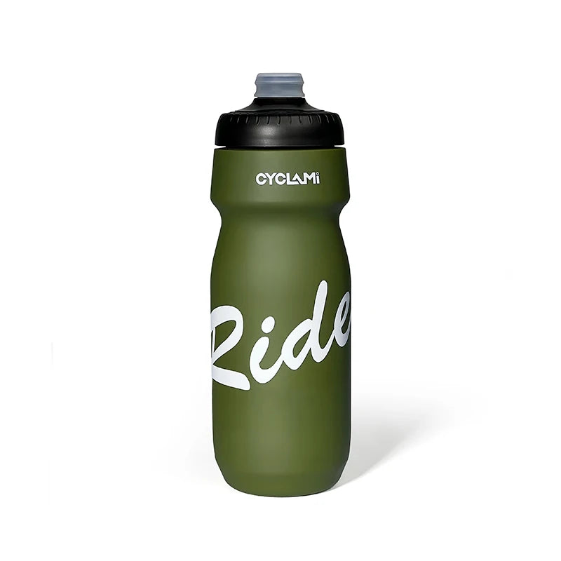 CYCLAMI Cycling Water Bottle 650ml Ultra Light Leak-proof Squeezable Camping Hiking Sports Bicycle Kettle Rapha 750ml Kettle