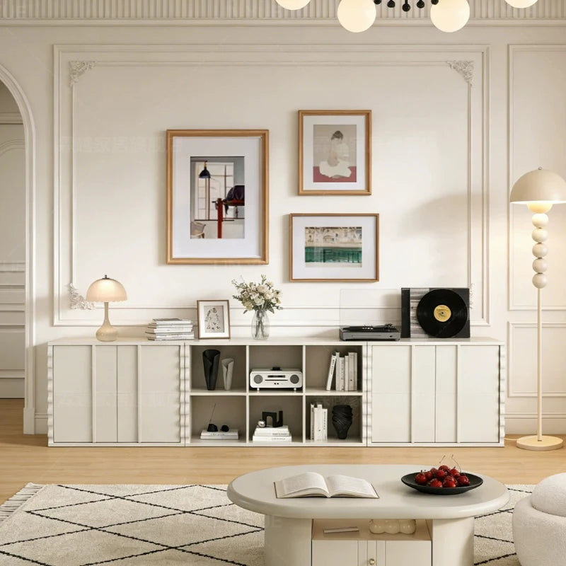 Modern Drinks Cabinets Figurine Modular Solid Wood Shelf Organization Cabinets Clearance Salon Gabinete Furniture For Home