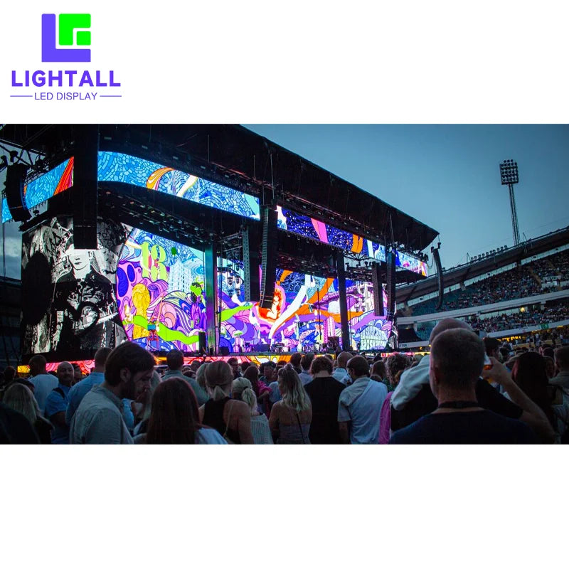 Whole set Outdoor P3.91mm 3x2m LED screen Events use