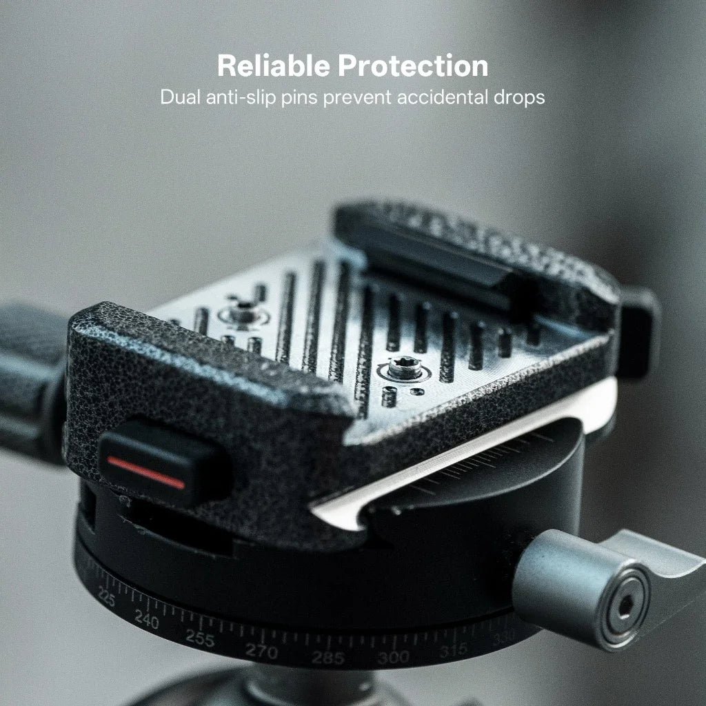 PGYTECH Arca-Type Quick Release Clamp & Plate V2 Set