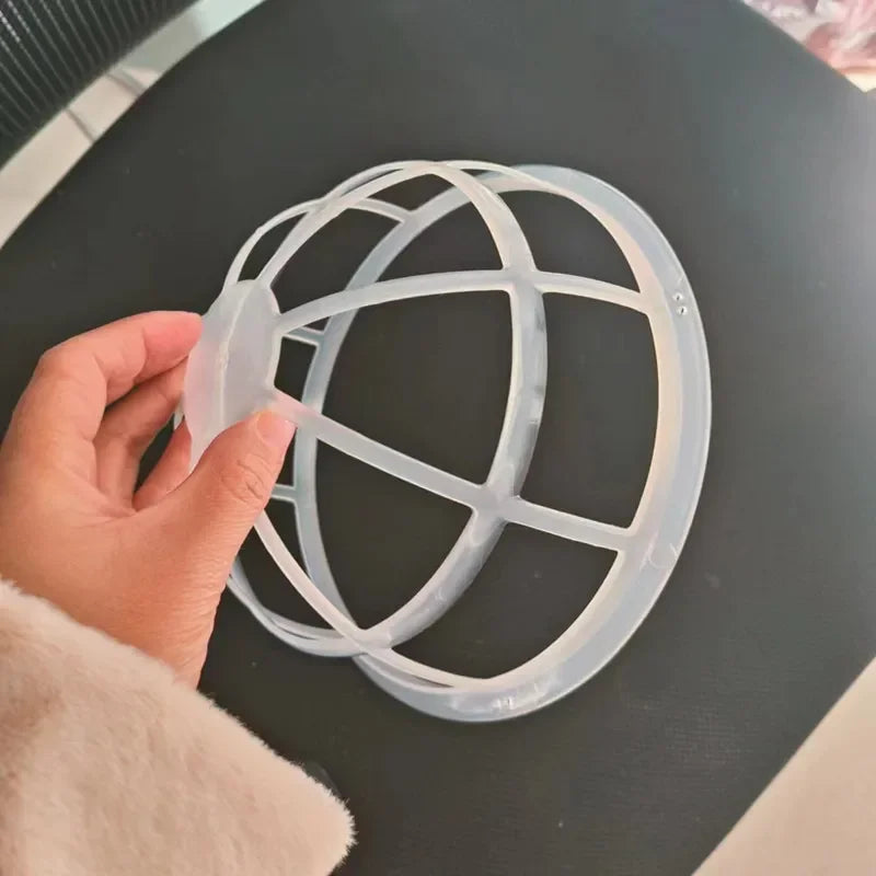 Washing Machine Hat Wash Protector Bag Anti-Deformation Baseball Cap Cleaner Laundry Bag Wash Bag Soft Mesh Organizer Zip Bags