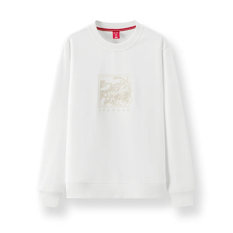 Semir Pullover Sweatshirt Men 2025 New Spring Couple's Outfits Chinese Style Embroidery New Year Couple's Costume