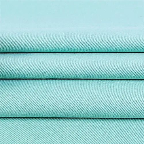Denim Fabric By The Meter for Sewing Jeans Clothing Coats Dresses Thickened Colored Twill Cotton Handmade Cloth Plain Black Blue