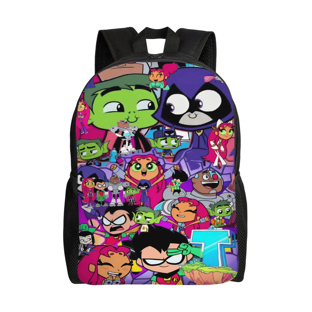 Toddler's Teens Titans Go Beast Boy Backpack Preschool Kindergarten  School Bags for Boys and Girls