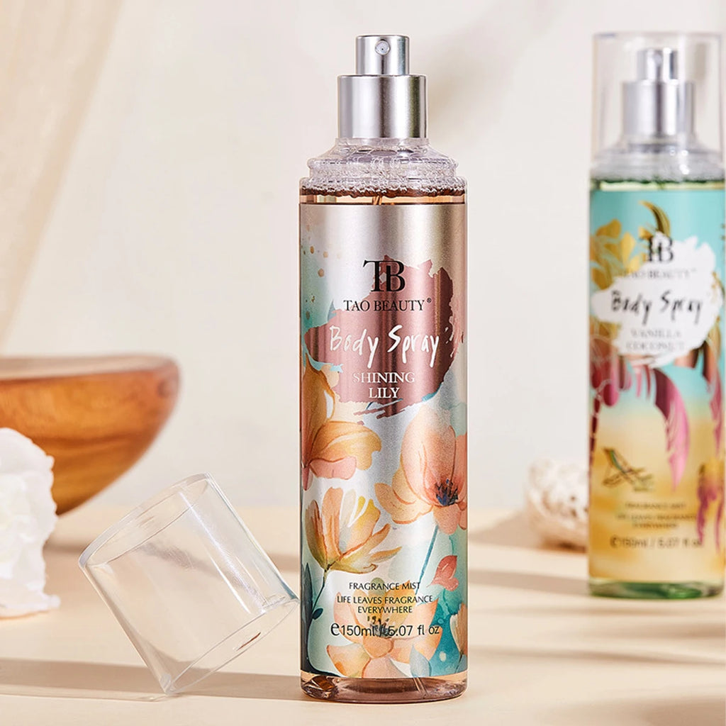 150ml Fragrance Spray, Long-Lasting Perfume, Light Floral Fruity Scent, Rich Rose Blackberry Botanical Fresh Scent Spray