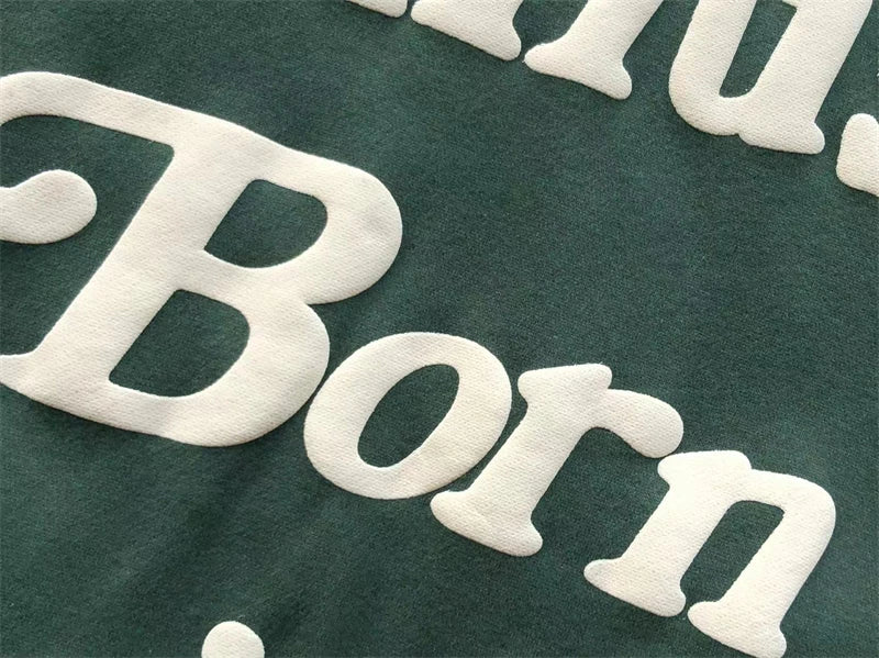 Foam Logo Ye Must Be Born Again Hoodie Men Women Best Quality Oversize Kanye West CPFM.XYZ Sweatshirts